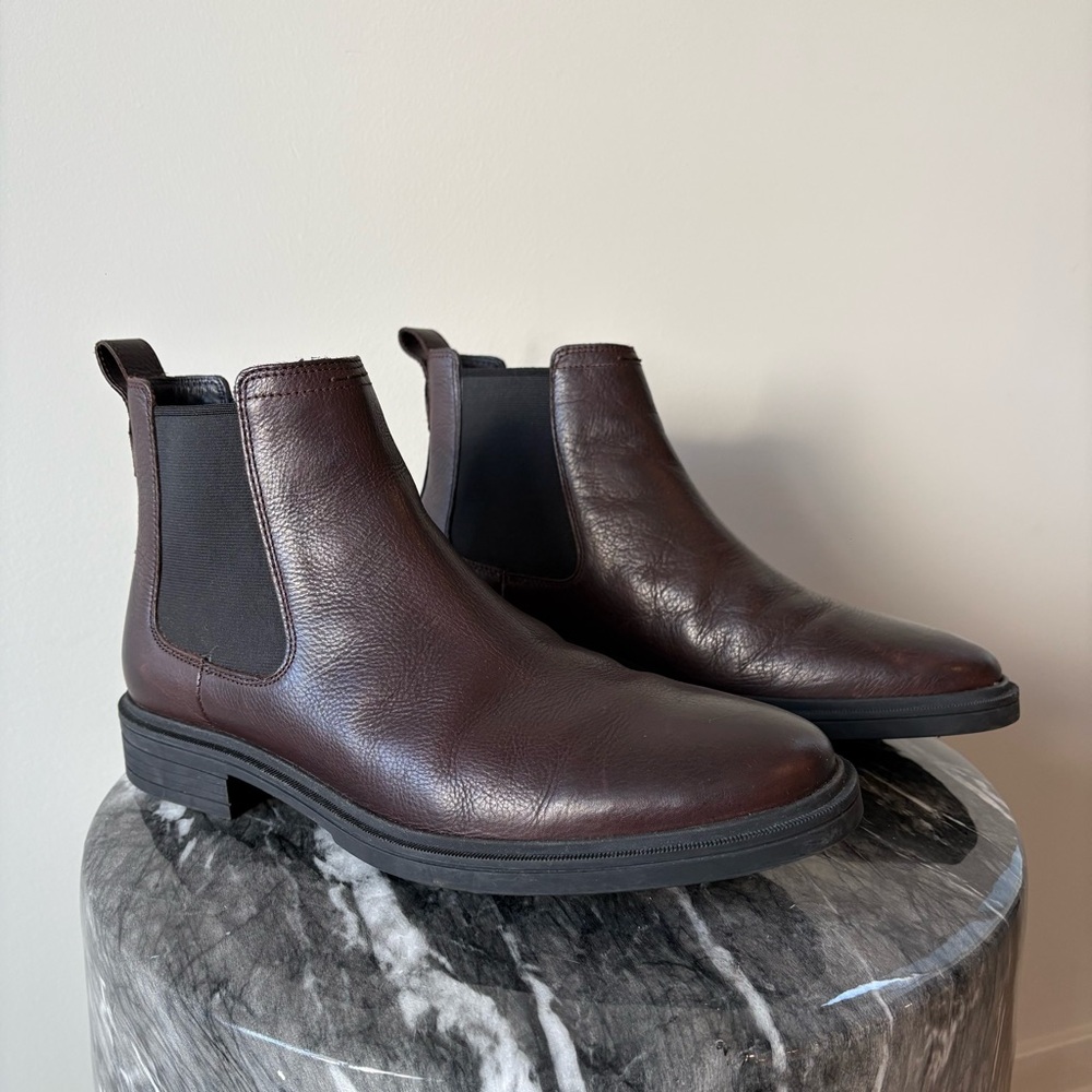 Men’s Cole Haan Grand Brown Leather Chelsea Boots size 9